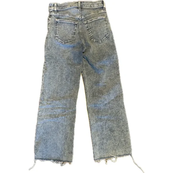 7 for All Mankind Cropped Alexa Wide Leg Jeans | Heidi Wash | Size 24 - Picture 4 of 6